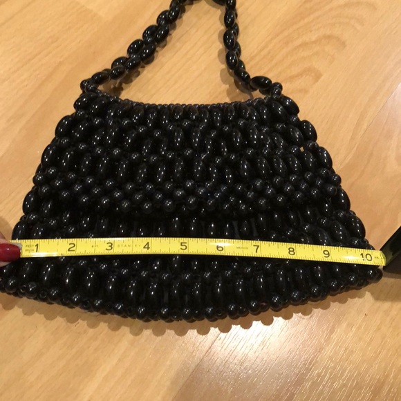Black beaded bag - Picture 6 of 7